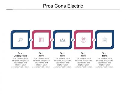 Pros cons electric ppt powerpoint presentation show examples cpb