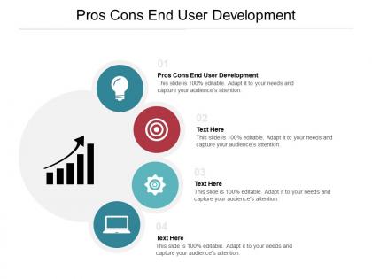Pros cons end user development ppt powerpoint presentation slides example cpb