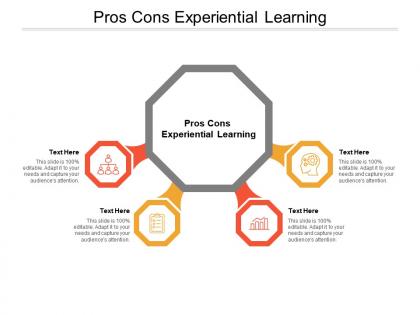 Pros cons experiential learning ppt powerpoint presentation gallery slide download cpb