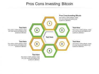 Pros cons investing bitcoin ppt powerpoint presentation icon template cpb