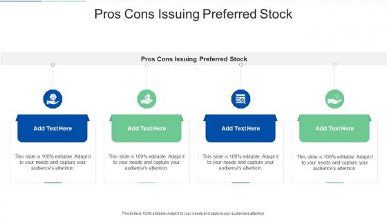 Pros Cons Issuing Preferred Stock In Powerpoint And Google Slides Cpb