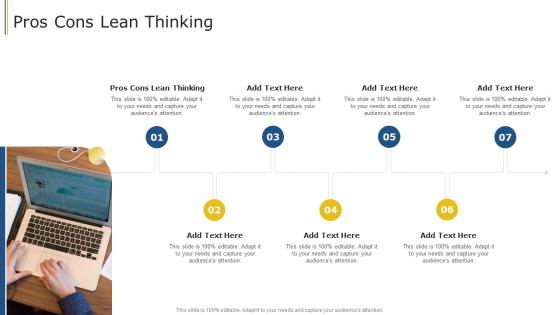 Pros Cons Lean Thinking In Powerpoint And Google Slides Cpb