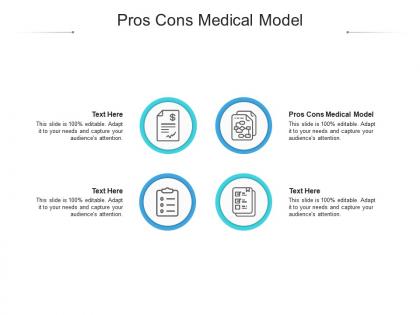Pros cons medical model ppt powerpoint presentation infographic template picture cpb