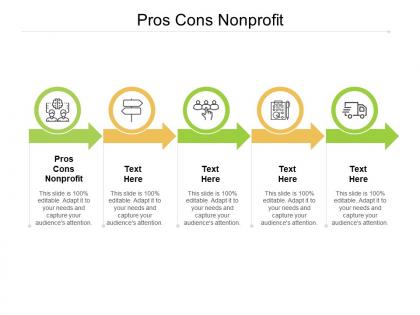 Pros cons nonprofit ppt powerpoint presentation professional infographic template cpb