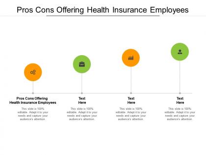 Pros cons offering health insurance employees ppt powerpoint presentation layouts mockup cpb