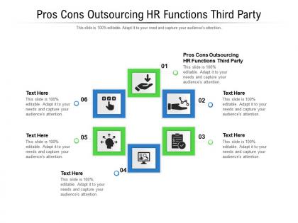Pros cons outsourcing hr functions third party ppt powerpoint inspiration layouts cpb