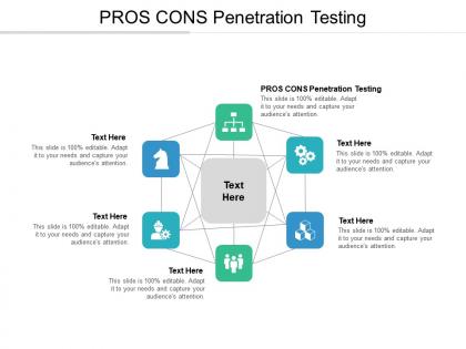 Pros cons penetration testing ppt powerpoint presentation layouts shapes cpb