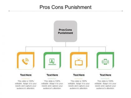 Pros cons punishment ppt powerpoint presentation show graphics download cpb