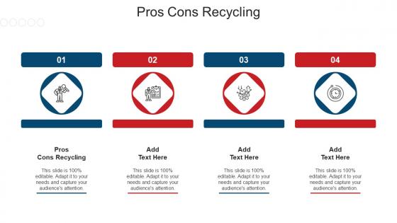 Pros Cons Recycling In Powerpoint And Google Slides Cpb