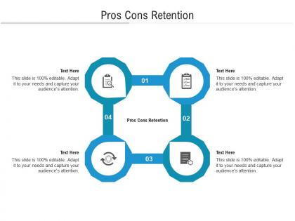 Pros cons retention ppt powerpoint presentation file summary cpb
