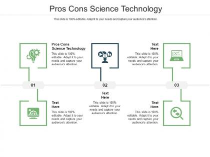 Pros cons science technology ppt powerpoint presentation professional structure cpb