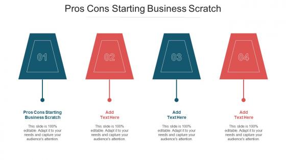 Pros Cons Starting Business Scratch Ppt Powerpoint Presentation Infographics Cpb