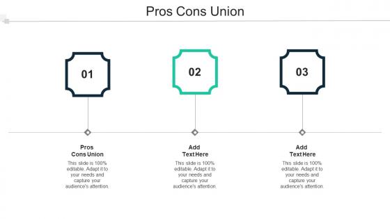 Pros Cons Union Ppt Powerpoint Presentation Slides Example File Cpb