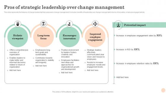 Pros Of Change Management Mastering Transformation Change Management Vs Change Leadership CM SS