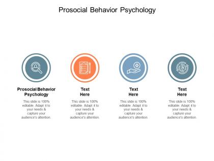 Prosocial behavior psychology ppt powerpoint presentation infographic template portfolio cpb