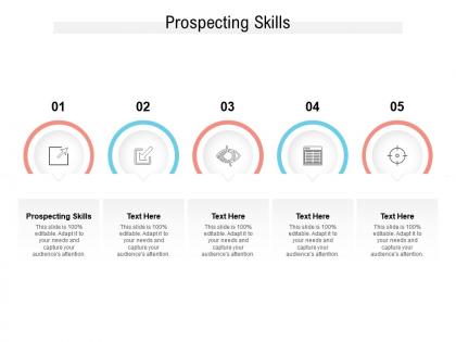 Prospecting skills ppt powerpoint presentation graphics cpb