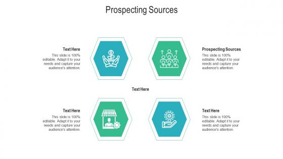 Prospecting sources ppt powerpoint presentation slides guidelines cpb