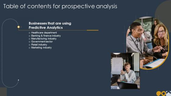 Prospective Analysis Table Of Contents Ppt Powerpoint Presentation File Gallery