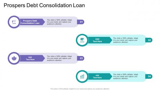 Prospers Debt Consolidation Loan In Powerpoint And Google Slides Cpb