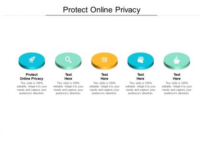 Protect online privacy ppt powerpoint presentation model grid cpb