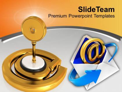 Protected email sign internet powerpoint templates ppt themes and graphics 0313