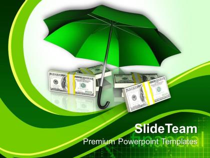Protecting money finance powerpoint templates ppt themes and graphics 0313