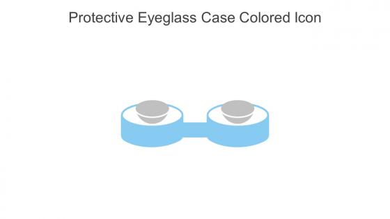 Protective Eyeglass Case Colored Icon In Powerpoint Pptx Png And Editable Eps Format