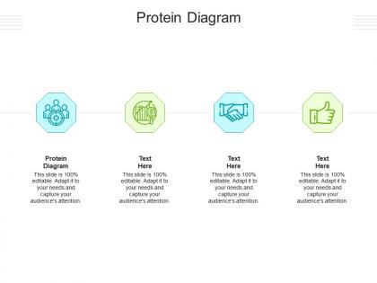 Protein diagram ppt powerpoint presentation summary visuals cpb