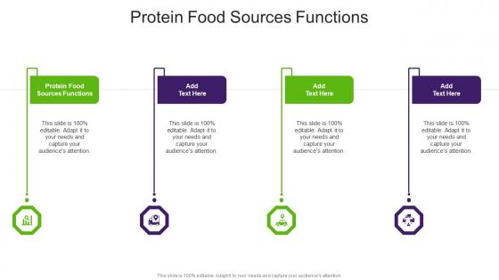 Protein Food Sources Functions In Powerpoint And Google Slides Cpb