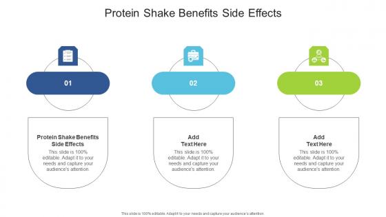 Protein Shake Benefits Side Effects In Powerpoint And Google Slides Cpb