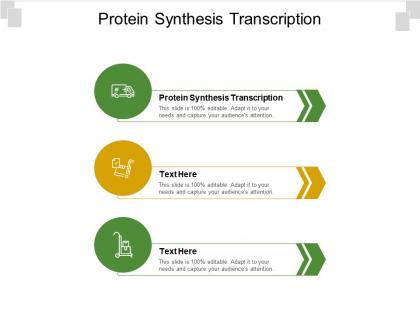 Protein synthesis transcription ppt powerpoint presentation outline background images cpb