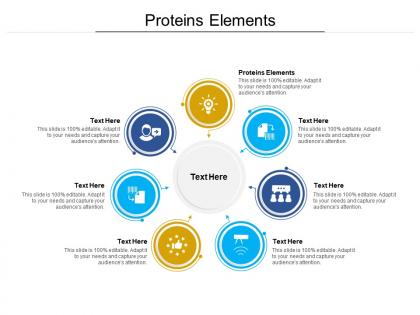 Proteins elements ppt powerpoint presentation portfolio backgrounds cpb