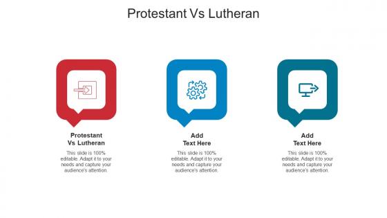 Protestant Vs Lutheran Ppt Powerpoint Presentation Professional Graphic Images Cpb