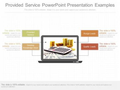 Provided service powerpoint presentation examples