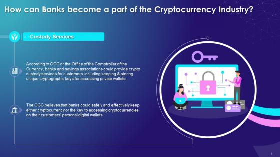 Provision Of Custody Services Via Banks For Cryptocurrency Industry Training Ppt