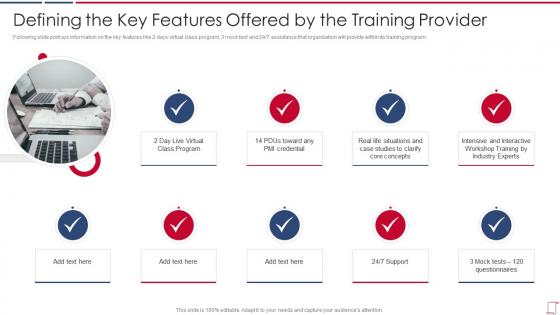 Psm certification training for employees it defining the key features offered by the training provider