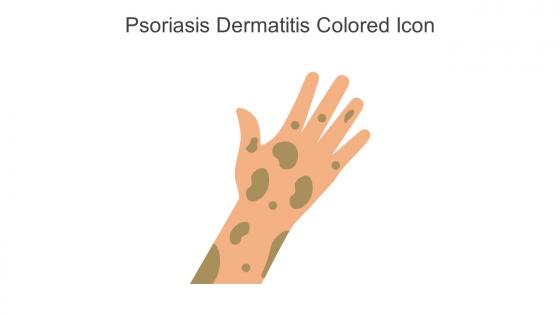 Psoriasis Dermatitis Colored Icon In Powerpoint Pptx Png And Editable Eps Format