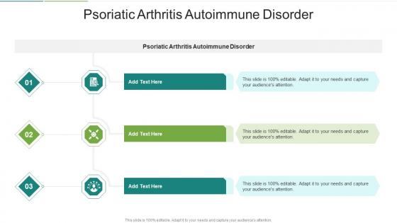 Psoriatic Arthritis Autoimmune Disorder In Powerpoint And Google Slides Cpb