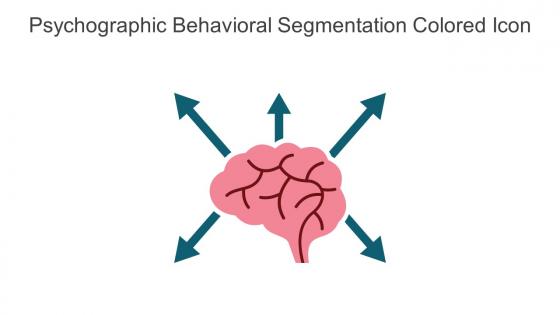 Psychographic Behavioral Segmentation Colored Icon In Powerpoint Pptx Png And Editable Eps Format