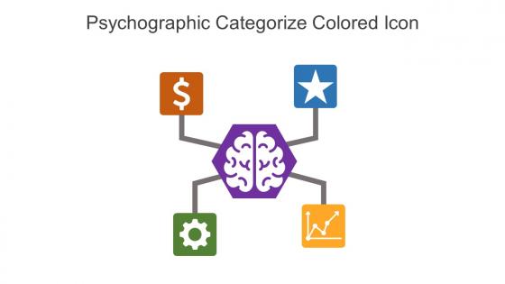 Psychographic Categorize Colored Icon In Powerpoint Pptx Png And Editable Eps Format