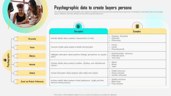 Psychographic Data To Create Buyers Persona Improving Customer Satisfaction By Developing MKT SS V