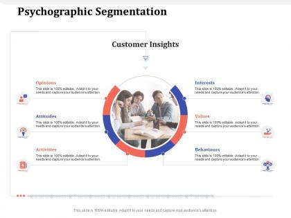 Psychographic segmentation interests m1626 ppt powerpoint presentation pictures slide download