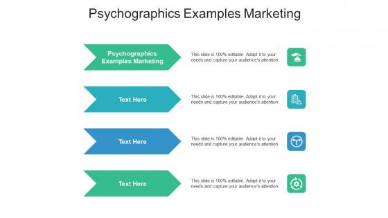 Psychographics examples marketing ppt powerpoint presentation show cpb