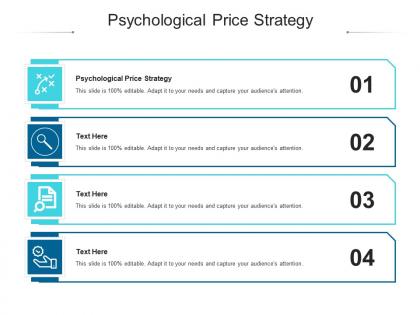 Psychological price strategy ppt powerpoint presentation inspiration gridlines cpb