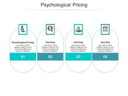 Psychological pricing ppt powerpoint presentation inspiration graphics pictures cpb