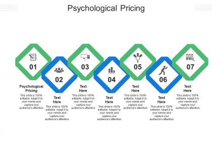 Psychological pricing ppt powerpoint presentation portfolio visual aids cpb