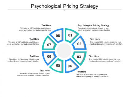Psychological pricing strategy ppt powerpoint presentation portfolio format cpb