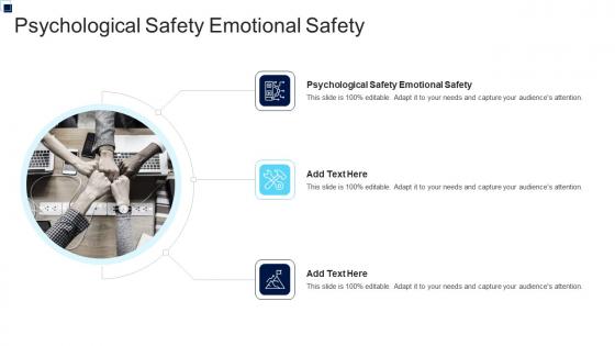 Psychological Safety Emotional Safety In Powerpoint And Google Slides Cpb
