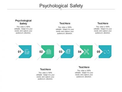 Psychological safety ppt powerpoint presentation professional example cpb