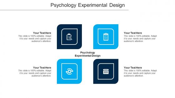 Psychology Experimental Design Ppt Powerpoint Presentation Layouts Graphics Cpb